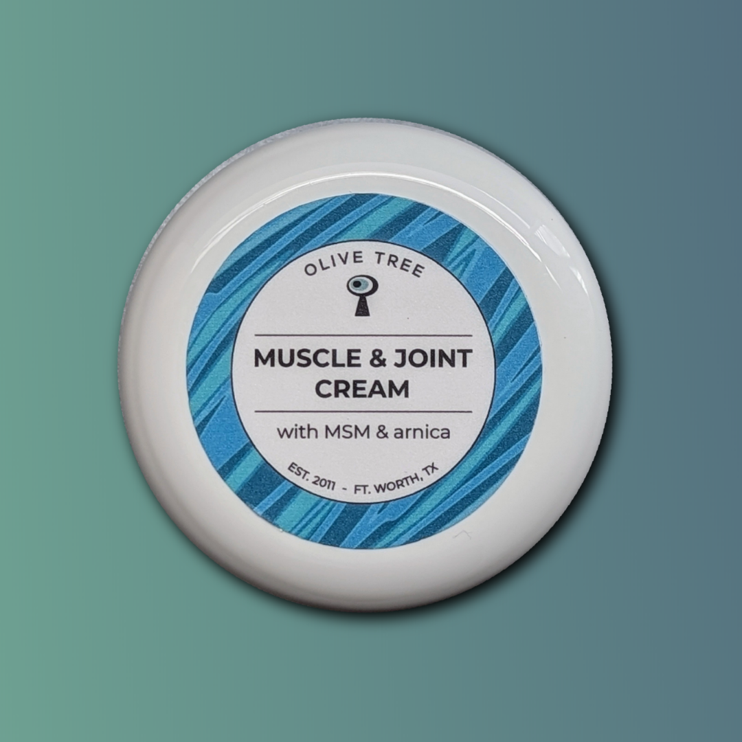 Muscle and Joint Cream – Olive Tree Body Care