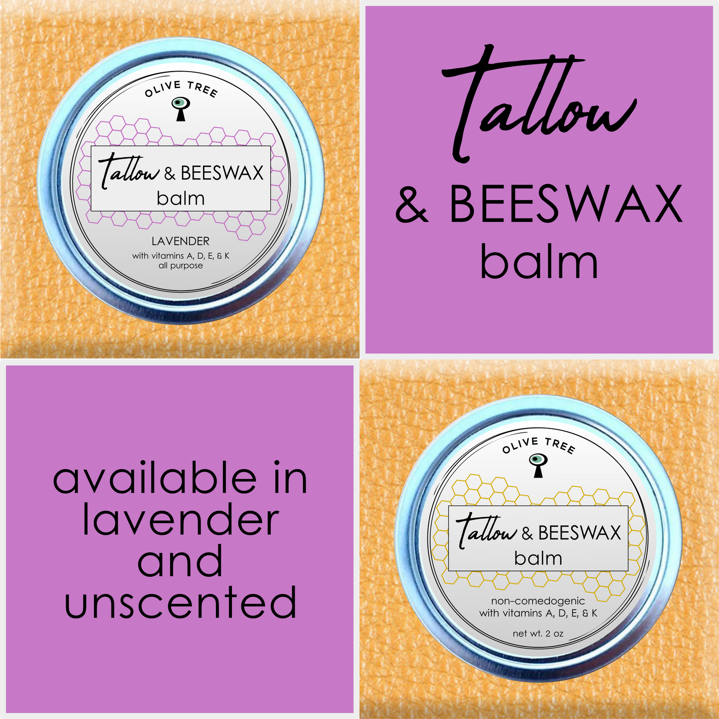 Tallow & Beeswax Balm